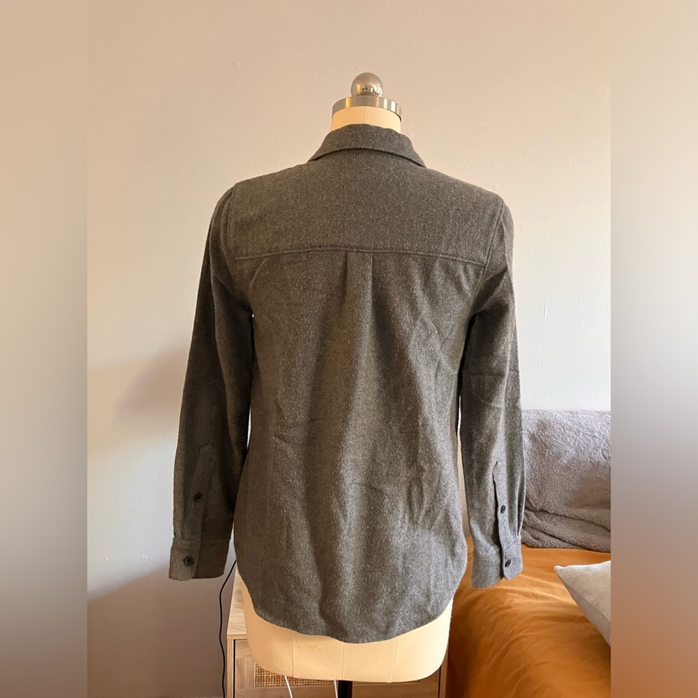 Wool Button Down - Picture 2 of 3